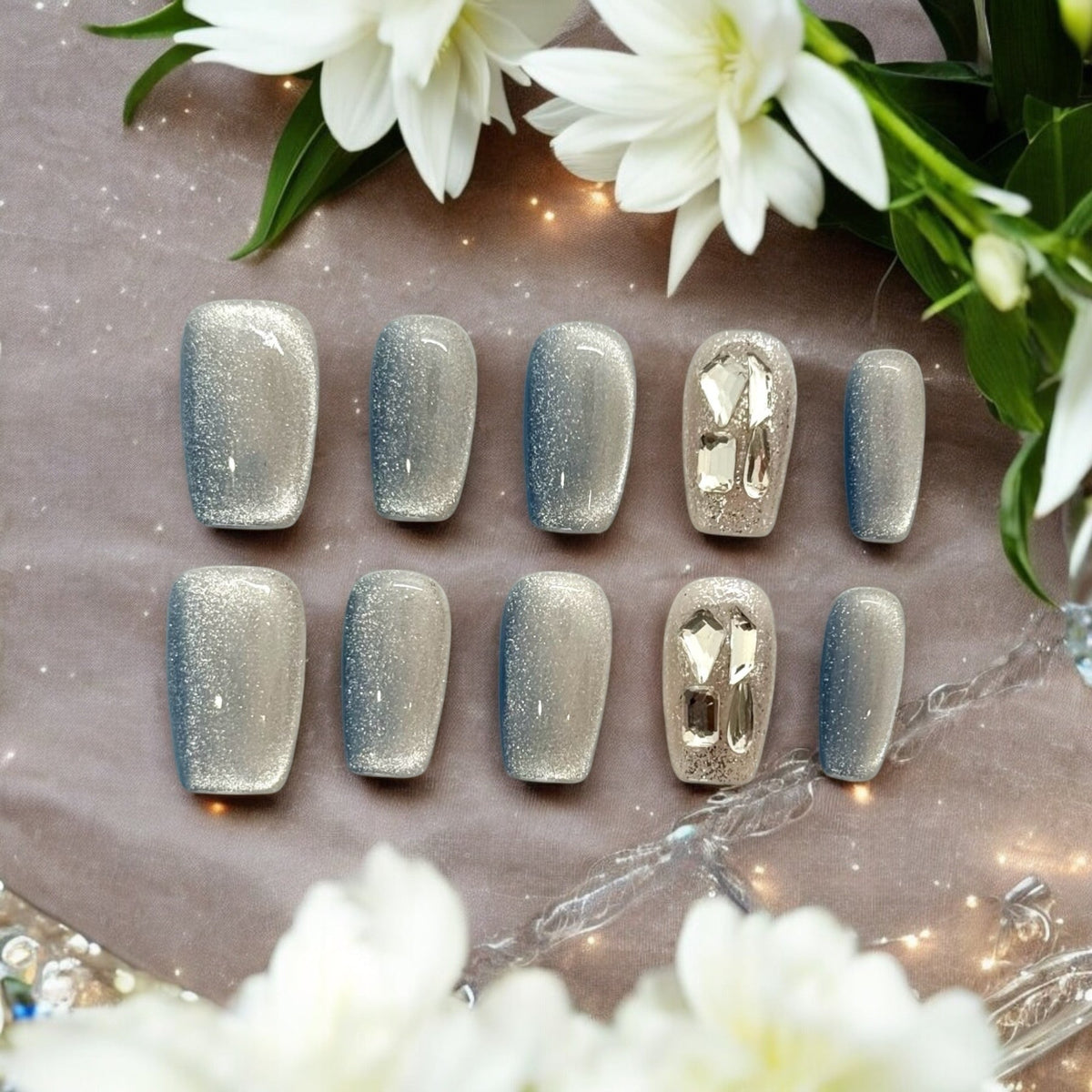 Azure Sparkle 20mm