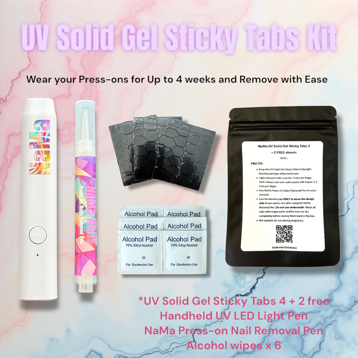 NaMa Nails UV Solid Gel Kit with Remover
