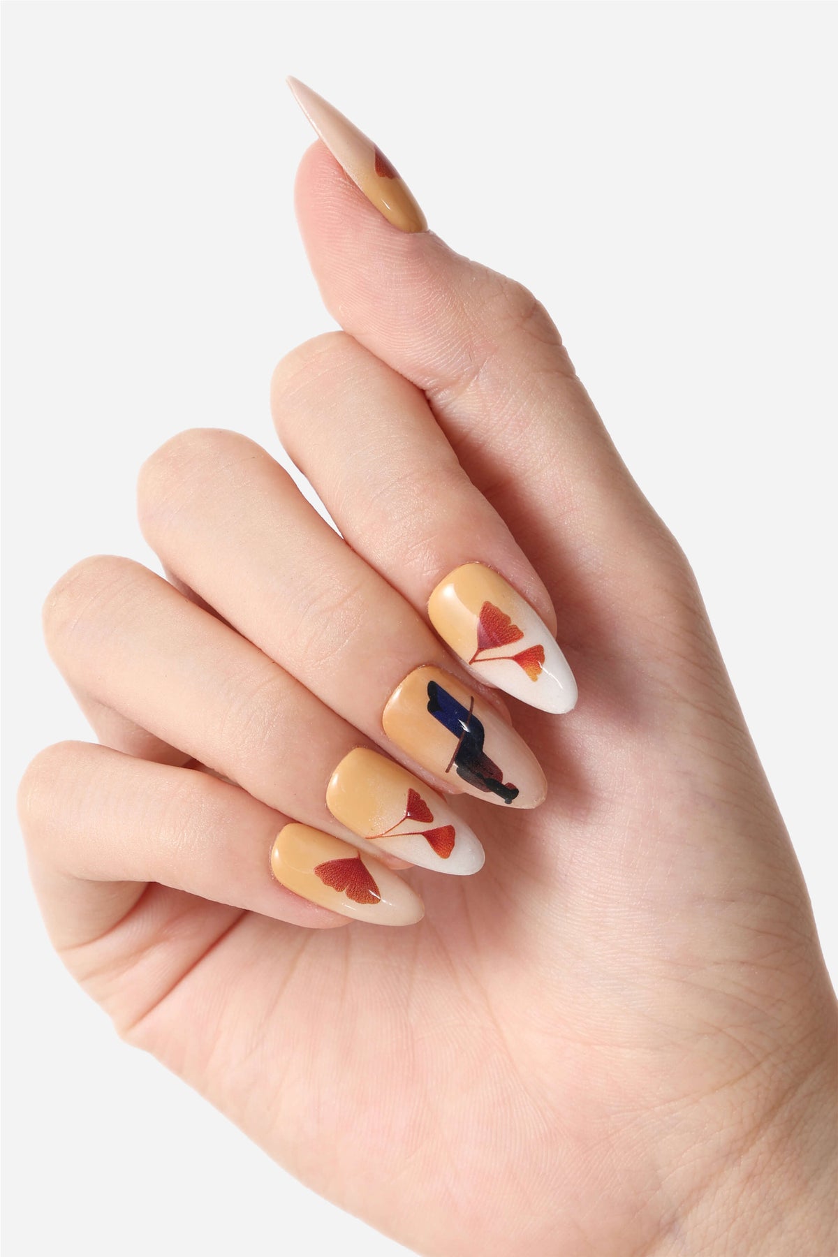 Autumn Ginkgo by Maggie Chiang - Press-on Nails